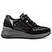 6282800 Sneaker Scarpe Zeppa Donna Nero Nero 37 - Foto miniatura 1