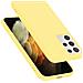Custodia Compatibile Con Samsung Galaxy S22 Ultra In Liquid Giallo - Coperchio Protettivo In Silicone Tpu Flessibile - Foto miniatura 1