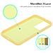Custodia Compatibile Con Samsung Galaxy S22 Ultra In Liquid Giallo - Coperchio Protettivo In Silicone Tpu Flessibile - Foto miniatura 6