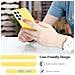 Custodia Compatibile Con Samsung Galaxy S22 Ultra In Liquid Giallo - Coperchio Protettivo In Silicone Tpu Flessibile - Foto miniatura 7