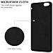 Cadorabo Custodia Compatibile Con Apple Iphone 6 Plus / 6s Plus In Liquid Nero - Coperchio Protettivo In Silicone Tpu Flessibile Con Anello - Foto miniatura 5