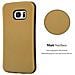 Custodia Compatibile Con Samsung Galaxy S7 In Marrone Oro - Hard Case Coperchio Protettivo Small Waist Con Supporto In Gomma Antiscivolo - Foto miniatura 4