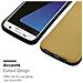 Custodia Compatibile Con Samsung Galaxy S7 In Marrone Oro - Hard Case Coperchio Protettivo Small Waist Con Supporto In Gomma Antiscivolo - Foto miniatura 6
