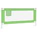 Sponda Letto di Sicurezza per Bambini Verde 190x25cm in Tessuto - Foto miniatura 2