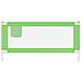 Sponda Letto di Sicurezza per Bambini Verde 190x25cm in Tessuto - Foto miniatura 3