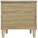 Tavolino Salotto Rovere Sonoma 60x44,5x45 Cm Legno Multistrato - Foto miniatura 4