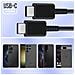 Cavo Usb-c / Usb-c Originale Samsung Ep-dn980 Ricarica E Trasferimento 5a 1m - Foto miniatura 2