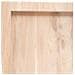 Piano Bagno 100x50x (2-4) cm in Legno Massello Non Trattato - Foto miniatura 3