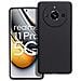 Custodia Tpu Silicone Cover Case Per Realme 11 Pro Black - Foto miniatura 1