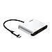 Adattatore da USB-C a 2xHDMI, 4K60Hz, HDR + USB3.0-3.1-3.2 - Foto miniatura 1