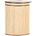 Cestino Badulla Legno Di Bambù Marrone Chiaro 57 L - Foto miniatura 3