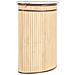 Cestino Badulla Legno Di Bambù Marrone Chiaro 57 L - Foto miniatura 6