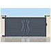 Cancello Scorrevole 4m Life Alt. 180cm Grigio + 2 Montanti 20x20cm Alt. 190cm - Foto miniatura 3