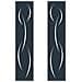 Cancello Scorrevole 4m Life Alt. 180cm Grigio + 2 Montanti 20x20cm Alt. 190cm - Foto miniatura 4