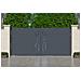 Cancello Scorrevole 4m Life Alt. 180cm Grigio + 2 Montanti 20x20cm Alt. 190cm - Foto miniatura 5