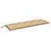 Cuscino Panca Da Giardino Beige Mélange 150x50x7 Cm In Tessuto - Foto miniatura 2