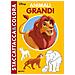 Animali Grandi. Il Re Leone. Staccattacca&colora, Con Adesivi - Foto miniatura 1