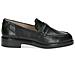 Black Casual Closed Loafers Mocassino Pelle Scarpe Donna Nero Eu 40.5, 9-24300-43-022 - Foto miniatura 2