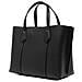 Perry Triple-compartment Tote Black Borse Tote Pelle Di Mucca Borse Donna Nero Eu One Size, 81928-001 - Foto miniatura 2
