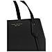 Perry Triple-compartment Tote Black Borse Tote Pelle Di Mucca Borse Donna Nero Eu One Size, 81928-001 - Foto miniatura 3