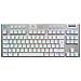 G915 X LIGHTSPEED tastiera Gaming USB + RF Wireless + Bluetooth QWERTY US International Bianco - Foto miniatura 1