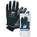 Coppia Guanti Nylon Pu Black Taglia M/7 - Foto miniatura 2