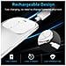 Mouse Ottico Wireless Silenzioso Bnh-wl-59: Bluetooth 5.0 + 2.4g, Ricaricabile, Dpi Regolabile Silver - Foto miniatura 5