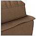 Sdraio con Cuscini Marrone in Tessuto - Foto miniatura 7