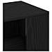Tavolino  Nero Rovere 36x30x56 cm Legno ingegnerizzato - Foto miniatura 8