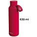 Bottiglia Termica 630ml Collezione Solid Con Cinghia, Rosso - Foto miniatura 4