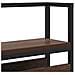 Testata contenitore Rovere marrone 90 cm Legno multistrato - Foto miniatura 8