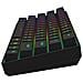 BLACKOUT X2 PEACH tastiera Gaming USB QWERTY US International Nero - Foto miniatura 6