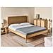 Letto Legno Di Pino Brunemont 160 X 200 Cm Marrone Chiaro - Foto miniatura 1