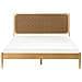 Letto Legno Di Pino Brunemont 160 X 200 Cm Marrone Chiaro - Foto miniatura 3