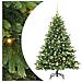 Albero di Natale artificiale con 150 LED Verde 120 cm PE e PVC - Foto miniatura 1