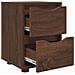 Comodini con cassetto 2 pcs Rovere Marrone 30,5 x 30 x 43 cm - Foto miniatura 5