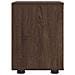 Comodini con cassetto 2 pcs Rovere Marrone 30,5 x 30 x 43 cm - Foto miniatura 7