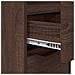 Comodini con cassetto 2 pcs Rovere Marrone 30,5 x 30 x 43 cm - Foto miniatura 9