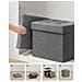 PUFA - LSF028G01 Pouf organizer in MDF grigio scuro - Foto miniatura 6