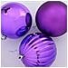 Set di Palle di Natale 4 pcs Lillà Plastica - Foto miniatura 4