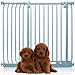 Bettacare Cancelletto Per Cani Elite Extra Alto, 107cm - 116cm, Grigio Opaco, Extra Alto Con 100cm Di Altezza - Foto miniatura 1