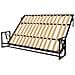 Letto a Scomparsa Morphy Classic - Sistema multifunzionale modulare SizeFlex & TypeFlex, letto a scomparsa salvaspazio ed estensibile con moduli divano (135x190 cm, Orizzontale) - Foto miniatura 4