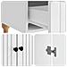 Credenza Bianco Lucido 66 x 34,5 x 95 cm Legno ingegnerizzato - Foto miniatura 6
