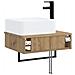 Lavabo da Parete Rovere Artigianale 53 x 35 x 39 cm - Foto miniatura 7