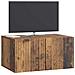 Mobile Porta TV da Muro Legno antico 59,5 x 41 x 30 cm - Foto miniatura 2