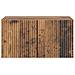 Mobile Porta TV da Muro Legno antico 59,5 x 41 x 30 cm - Foto miniatura 4