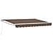 Tenda retrattile Tortora 4 x 2 m 100% Poliestere e Alluminio - Foto miniatura 1