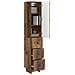 Set di armadi 2 pcs Legno antico 33 x 34,5 x 90 cm - Foto miniatura 2