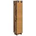 Set di armadi 2 pcs Legno antico 33 x 34,5 x 90 cm - Foto miniatura 6