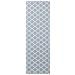 Runner Tappeto ORIZ 1150 gsm Grigio e Bianco - Foto miniatura 1